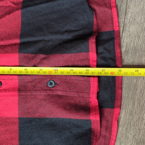 Athleta red and black lumberjill flannel - Picture 8 of 9